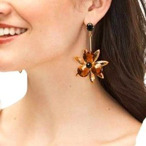 NWT Kate Spade blooming statement earrings